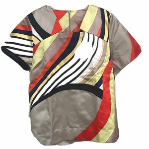 Emilio Pucci sateen blouse IT42